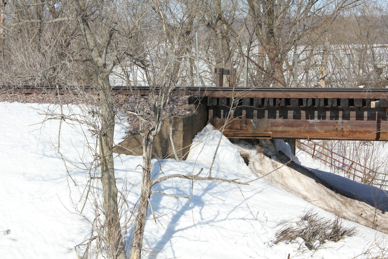 West abutment
